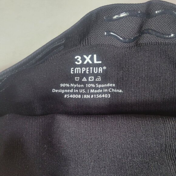 Empetua Black High Waisted Shaper Panty Shapewear #54008 Size 3X - Picture 4 of 4